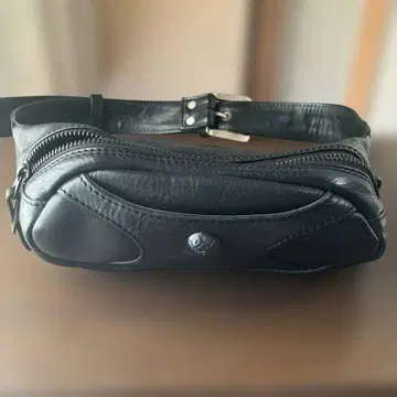 KETO 가죽 바디백 웨스트 파우치 블랙 새상품급