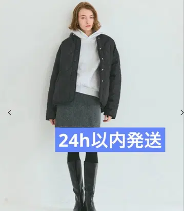 coca 코카 워셔블 리버서블 퀼팅 블루종