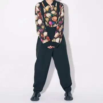 &ellecy 서스펜더 팬츠