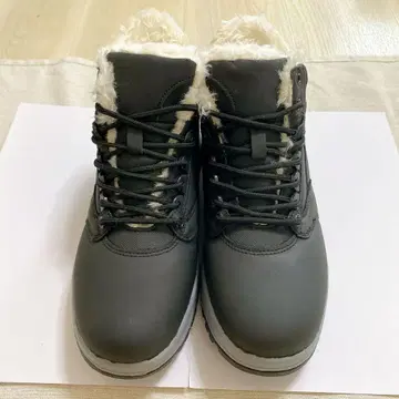 방한 부츠 여성용 방수 24.5cm 트레킹 부츠 속기모