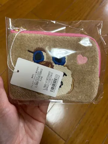 페이러 도업 테디걸 L자 파우치