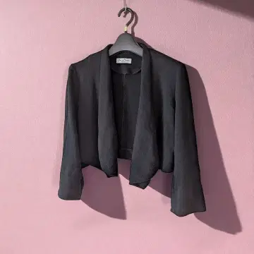 블랙 긴팔 가디건