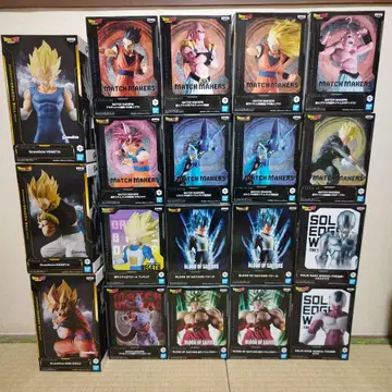 드래곤볼 피규어 미개봉품 19개 상자 세트