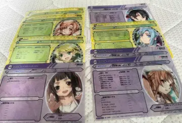 소드 아트 온라인 SAO 애니메이트 특전 클리어 시트