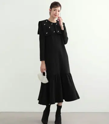 Meraki. 빅 칼라 원피스