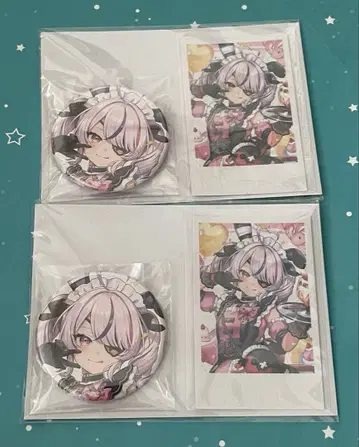 니지산지 EN 2024 생일 세트 캔뱃지 폴라로이드 마리아 마리오네트