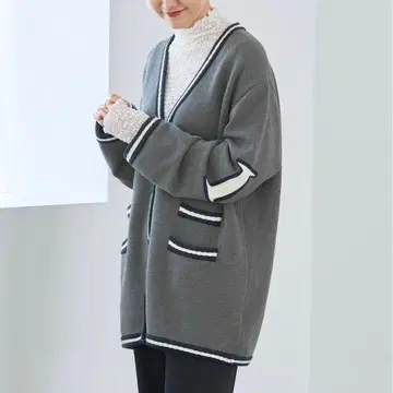 새상품급 IENA 레터드 가디건