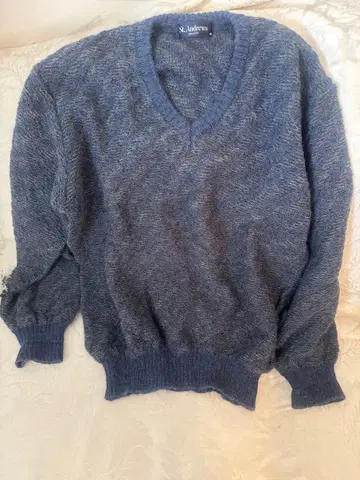 새상품급 남성용 모 100% 스웨터 St. Andrews