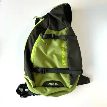 patagonia Atom 8L 슬링 백 그린