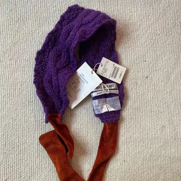 MASACA HAT 퍼플 니트 모자 프리 사이즈
