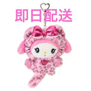산리오 갸루고양이 마이멜로디 마스코트 홀더