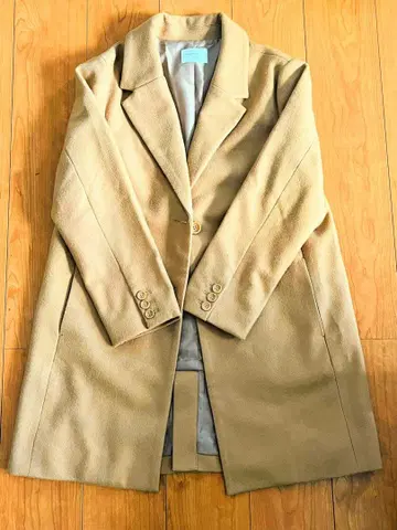 새상품급 GLACIER 베이지 체스터 코트 LL