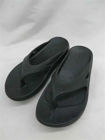 우포스 블랙 계열 리커버리 샌들 남성용