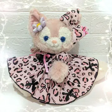 리나벨 원피스 코스튬 핸드메이드 레오파드 무늬