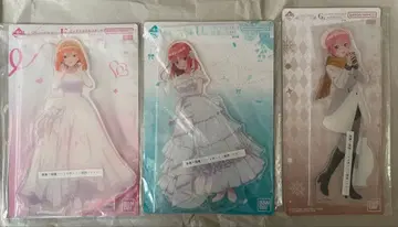 제일복권 5등분의 신부 아크릴 스탠드 F상 G상 H상 이치카 니노 요츠바