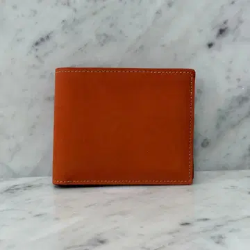 새상품 미사용 NAUGHTIAM 노티암 접이식 지갑 스웨이드 천연 가죽