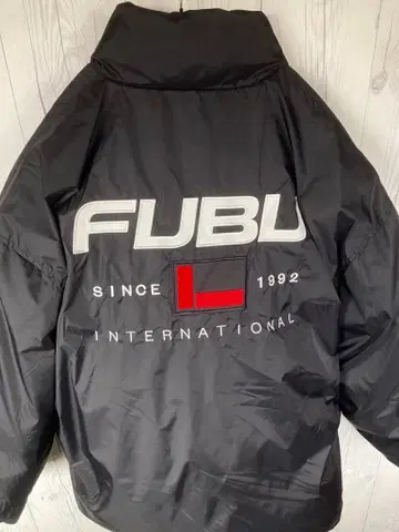 FUBU 블랙 다운 자켓 미사용 새상품