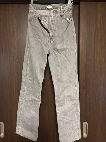 CIOTA 그레이 스트레이트 데님