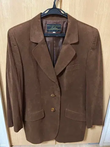 leilian 브라운 스웨이드 자켓 11호