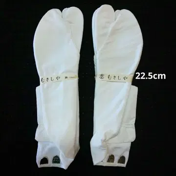 긴자 무사시야 면 100% 타비 두 켤레