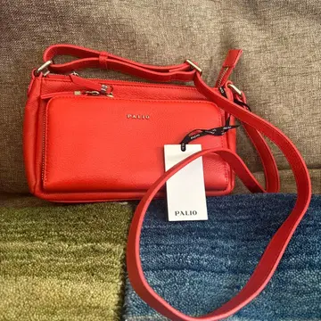 PALIO 레드 숄더백