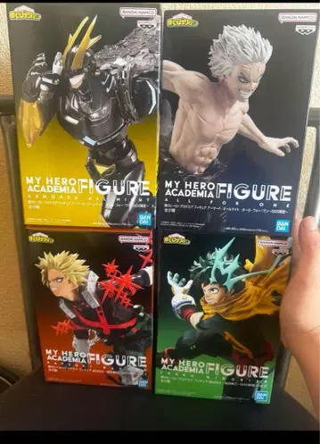 스티커 포함 나의 히어로 아카데미아 피규어 GIGO 한정판 4종