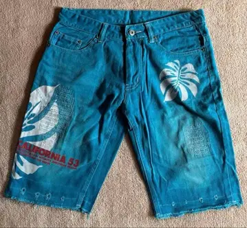 하프 팬츠 BODY GLOVE 데님 하프 팬츠