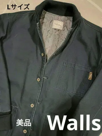 Walls 덕 자켓 월계수 버튼 숄카라