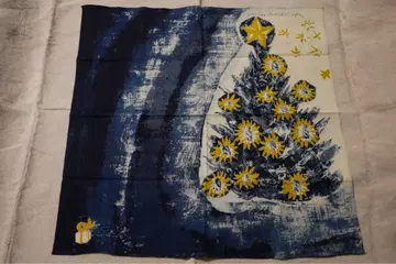 45rpm 반다나 스카프 그림책 반다나 빛나는 트리 패턴