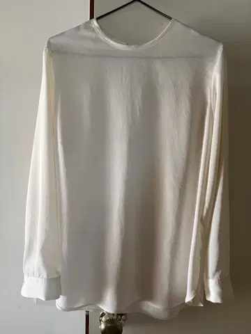 LENA 화이트 긴팔 셔츠