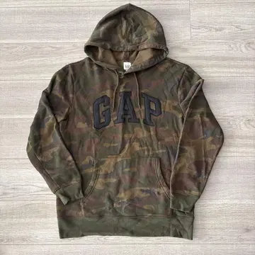 GAP 남성용 카모 패턴 후드티 속기모 S사이즈