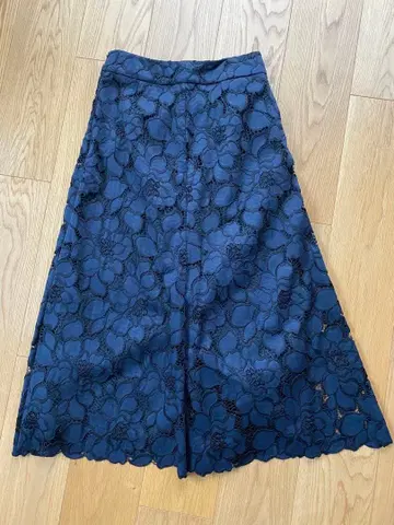 Demi-Luxe BEAMS 플라워 레이스 스커트 38