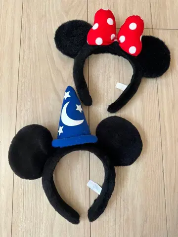 미키 & 미니 머리띠 세트