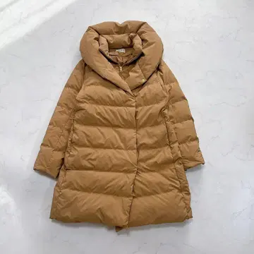 미사용급 플라스테 2WAY 넥 롱 다운 코트 XL 사이즈