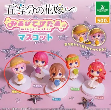 5등분의 신부 미아게테스타 마스코트 나카노 이치카 니노 미쿠