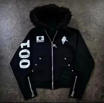 퍼 지퍼 archive opium y2k 지퍼 후디 해외 스트릿