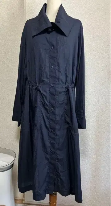 GoldenBear 빅 사이즈 L 네이비 나일론 코트 새상품급 6855