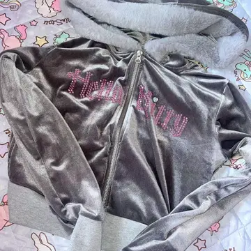 SPINNS 헬로키티 후드티 그레이