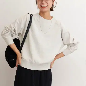 저널 스탠다드 리룸 사이드 리브 컴팩트 맨투맨 택 포함 새상품