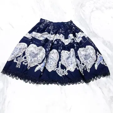 앨리스와 해적들 찬가 스커트 네이비