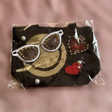 스마일 스팽글 백