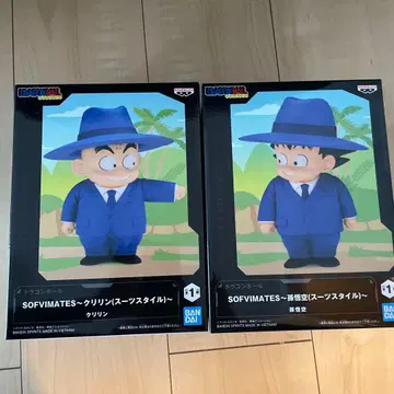 드래곤볼 SOFVMATES 크리린 손오공 수트 스타일