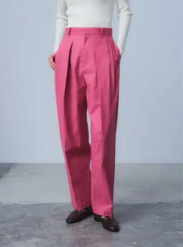 스터링 루어 STUNNING LURE 23SS 스트레치 린넨 턱 팬츠