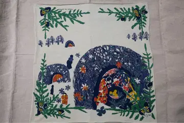 45rpm 반다나 스카프 그림책 반다나 가마쿠라 패턴