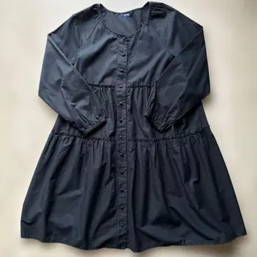 핑크하우스 블랙 원피스 긴팔