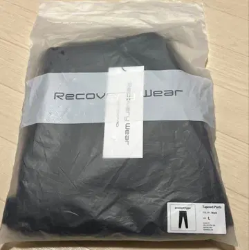 SIXPAD Recovery Wear 테이퍼드 팬츠 L 블랙