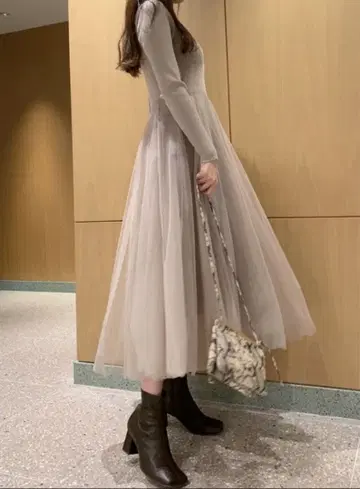 snidel 니트 도킹 원피스