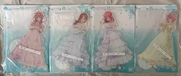 제일복권 5등분의 신부 아크릴 스탠드 h상 이치카 니노 미쿠 요츠바 4종