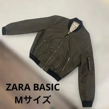[ M 사이즈 ] 자라 베이직 ZARA BASIC 자켓 블루종 MA-1