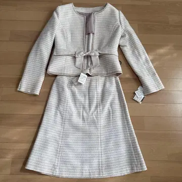 아이보리 스커트 수트